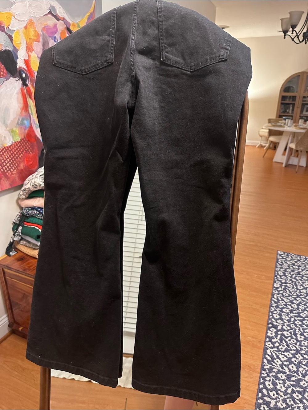 Ava & Viv Black Flare Jeans NWOT